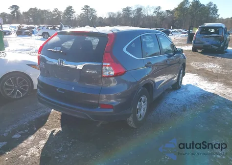 2015 Honda Cr-V Lx from USA, damaged, VIN 5J6RM4H35FL016035